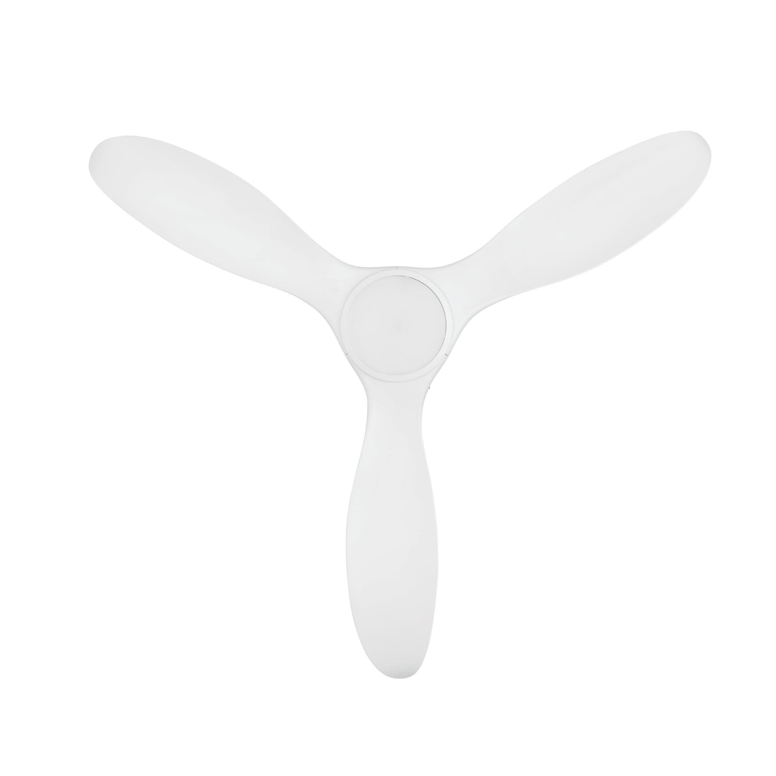 Blades Eglo Noosa 52in 132cm DC Ceiling Fan with 18W LED CCT Light - White 202971 - The Blue Space