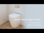 Caroma Urbane II Cleanflush Compact Wall Faced Invisi II Toilet Suite