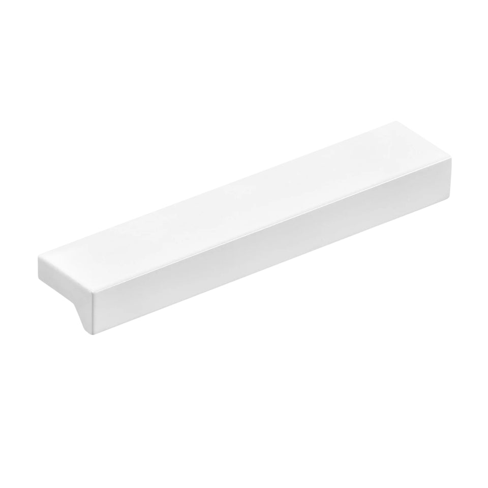 Momo Angle Pull Handle Matte White