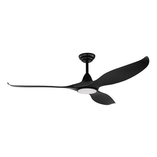Eglo Noosa 60in 152cm DC Ceiling Fan with 18W LED CCT Light - Black