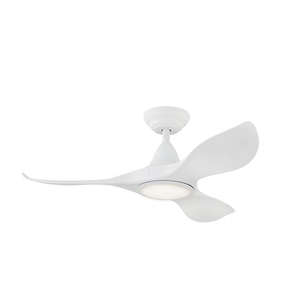 Eglo Noosa 40in 101cm DC Ceiling Fan with 18W LED CCT Light - White