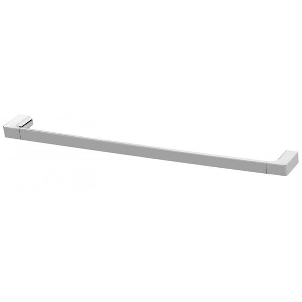 Phoenix Gloss Single Towel Rail-Chrome - the blue space