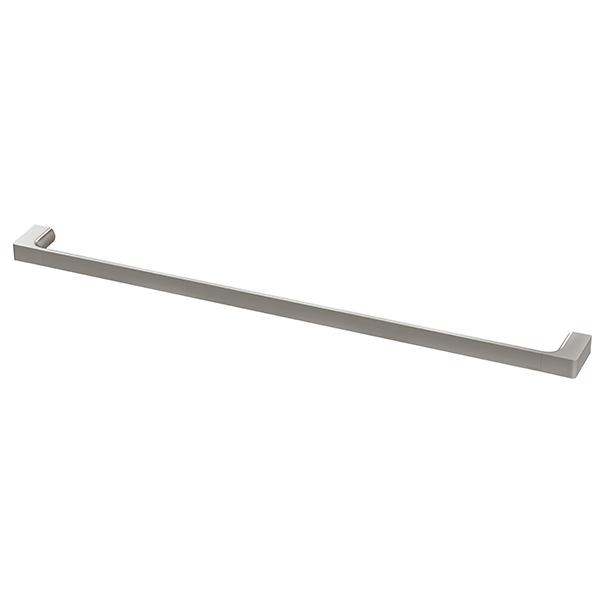 Phoenix Gloss Single Towel Rail - Brushed Nickel