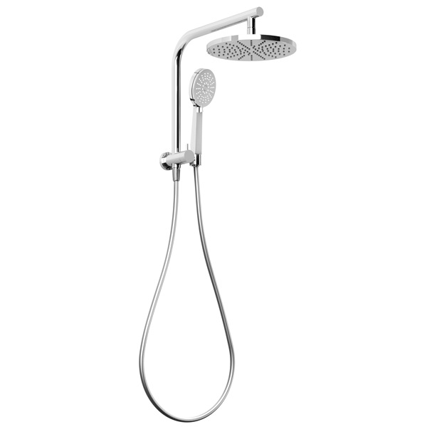 Phoenix Vivid Slimline Compact Twin Shower Chrome