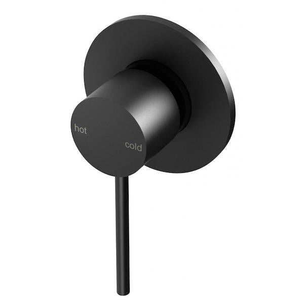Phoenix Vivid Slimline Shower/Wall Mixer Matte Black