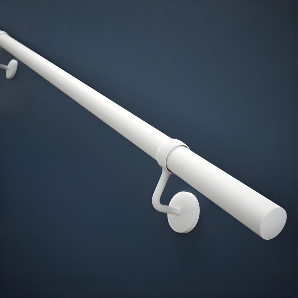 Rothley Anti Bacterial Indoor Handrail Kit Matt White