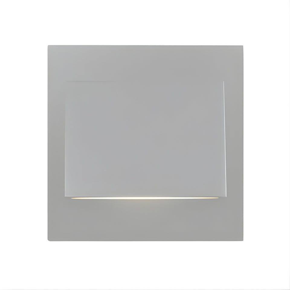 Telbix Brea 3W LED Wall Step Light Warm White - Aluminium