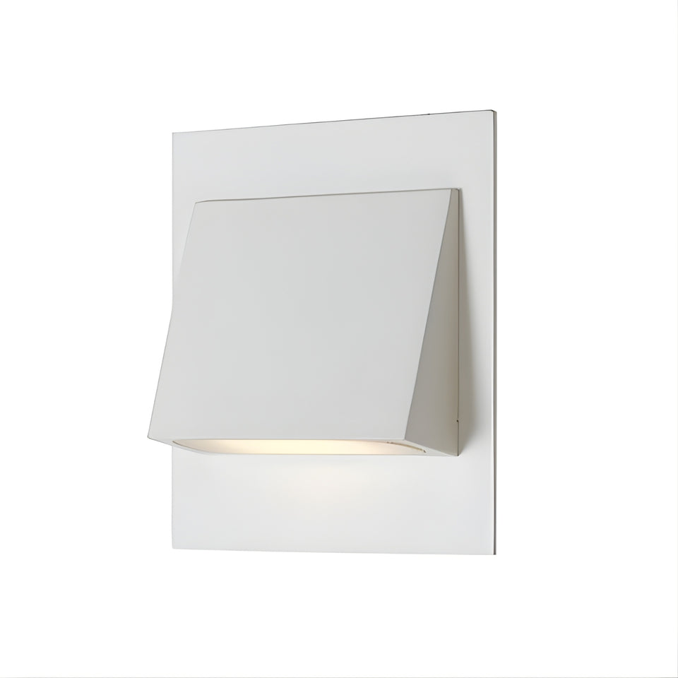 Telbix Brea 3W LED Wall Step Light Warm White - White
