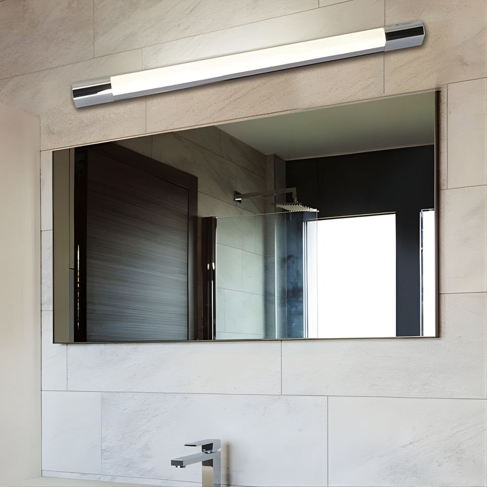 Telbix Oras 24W LED CCT Vanity Wall Light Chrome