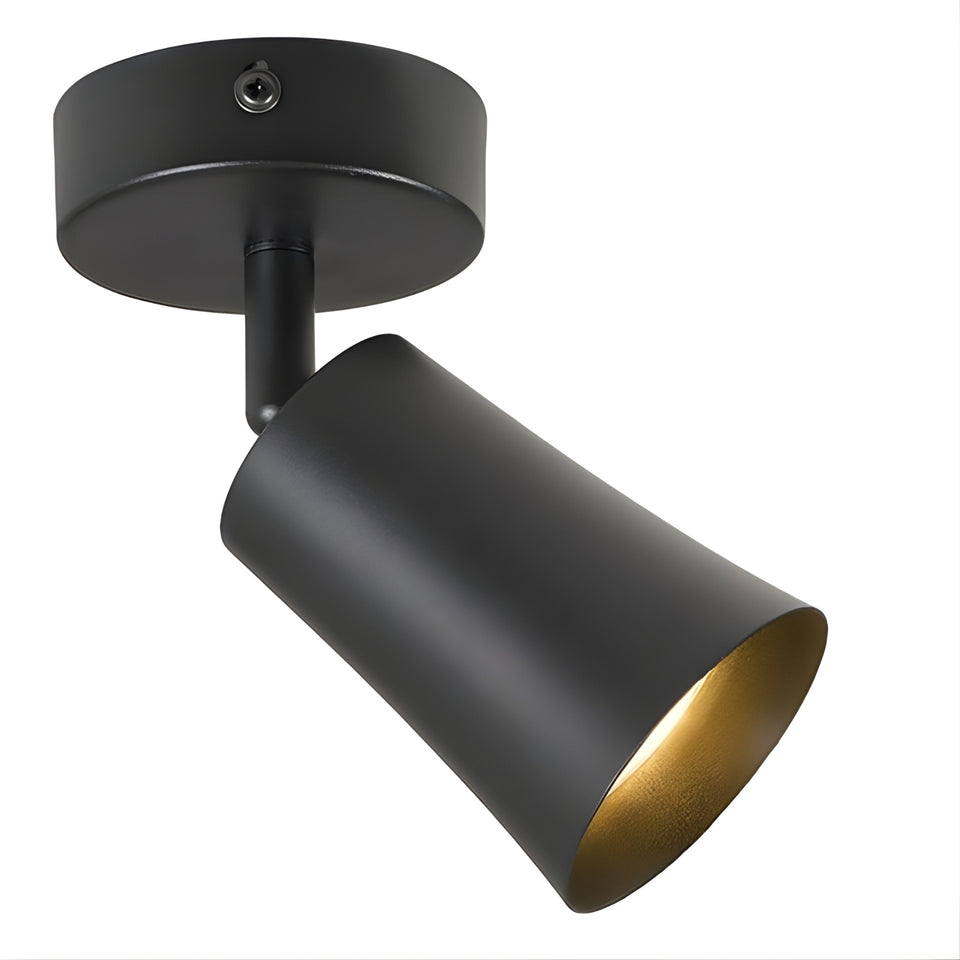 Telbix Alvey GU10 1 Light Spotlight Black