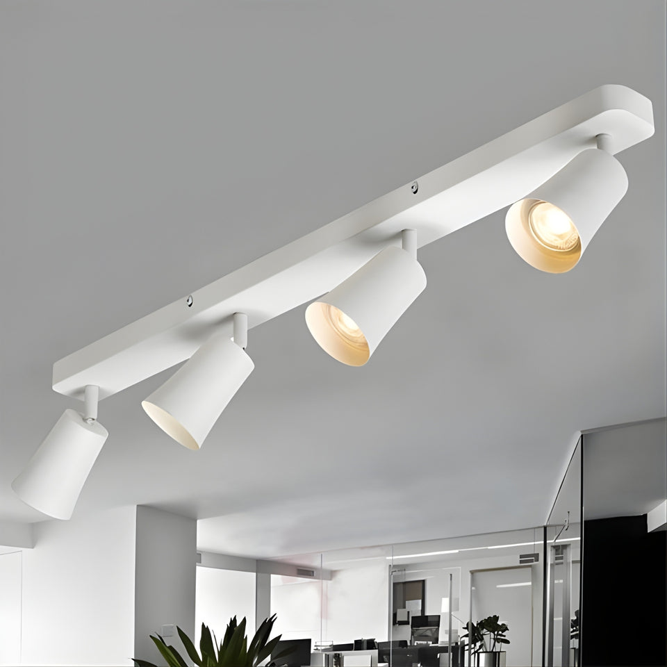 Telbix Alvey GU10 4 Light Spotlight White