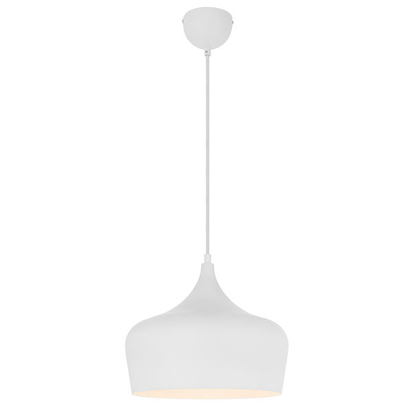 Telbix Polk E27 30cm Pendant White