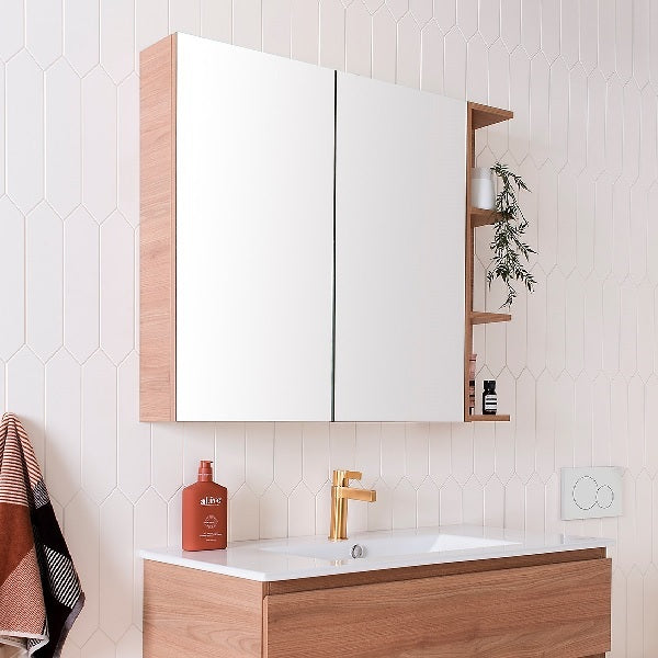 ADP Glacier Lite Shelf Shaving Cabinet Vanity - Sizes 600, 750, 900, 1200, 1500, 1800 - The Blue Space
