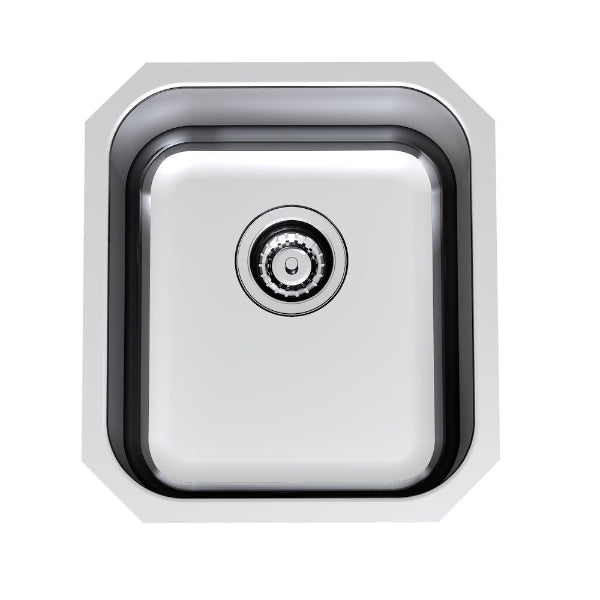 Clark Polar Single Bowl Undermount/Overmount Kitchen Sink