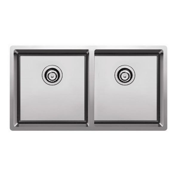 Clark Prism Double Bowl Undermount/Overmount Kitchen Sink