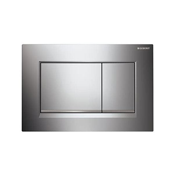 Geberit Sigma 30 Dual Flush Plate Matte Chrome - The Blue Space