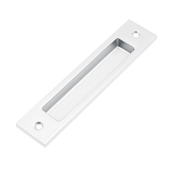 Lane Flush Pull Square Brushed Satin Chrome CD2 - The Blue Space