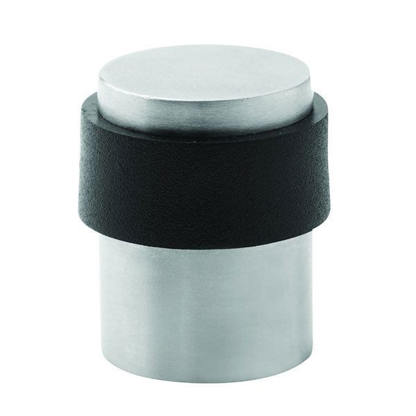Lockwood A280 Round Door Stop Satin Stainless Steel