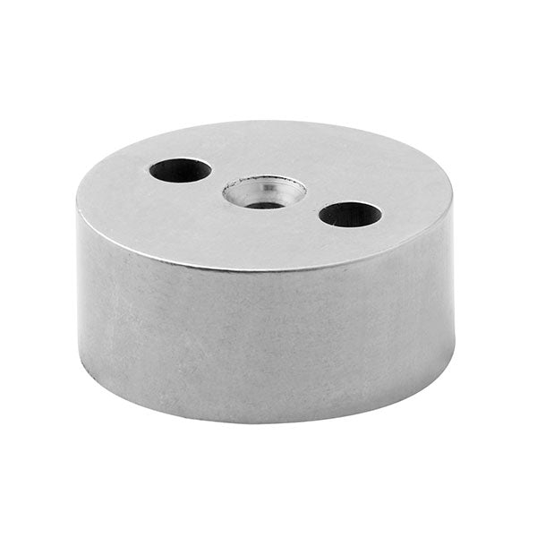 Lockwood A292 Half Moon Door Stop Brushed Satin Chrome