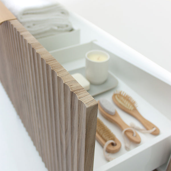 Marquis Cove Wall Hung Vanity Drawer Detailing - The Blue Space