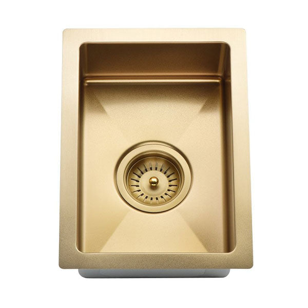 Meir Kitchen Mini Sink Single Bowl 272mm x 382mm - Tiger Bronze