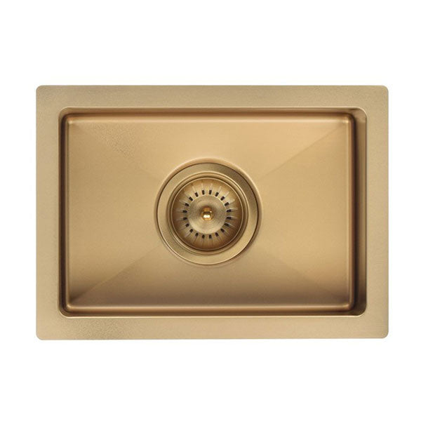 Meir Kitchen Mini Sink Single Bowl 272mm x 382mm - Tiger Bronze