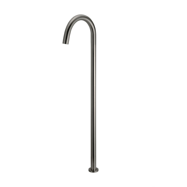 Meir Round Freestanding Bath Filler Shadow - The Blue Space