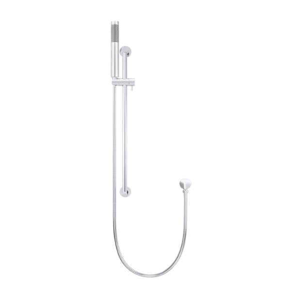 Meir Round Shower on Rail - Chrome