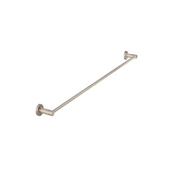 Meir Round Single Towel Rail Champagne 600mm