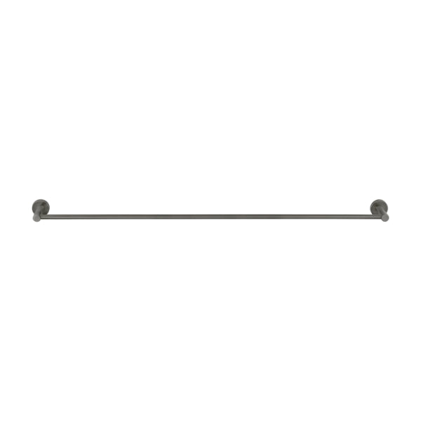Meir Round Single Towel Rail 600mm - 900mm - Shadow
