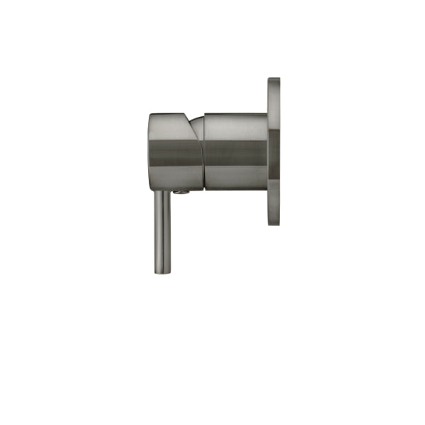 Meir Round Wall Mixer Short Pin Lever - Shadow
