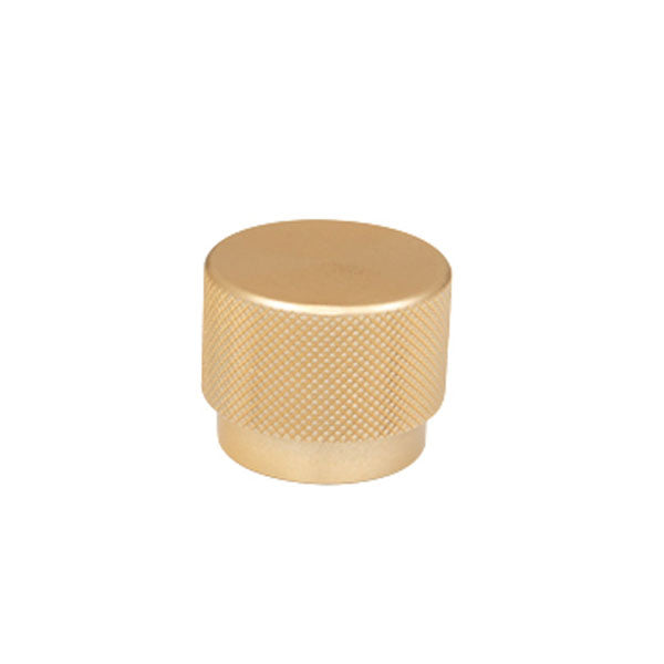 Momo Handles Graf Round Knob Brushed Dark Brass