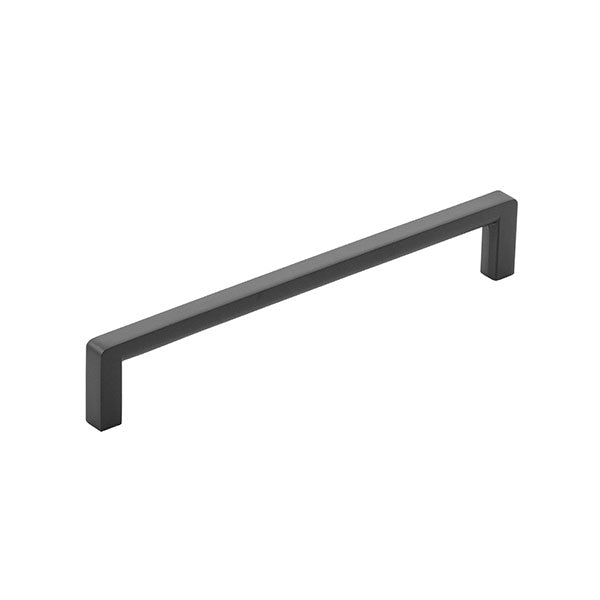 Momo Handles Milano D Handle 128mm Matt Black - The Blue Space