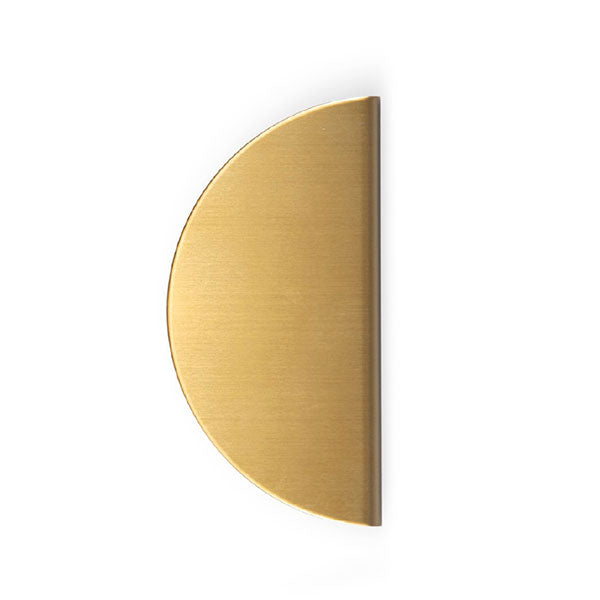 Momo Handles Sola Half Round Lip Pull Brushed Brass