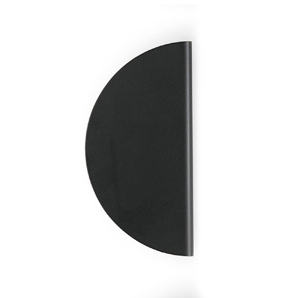 Momo Handles Sola Half Round Lip Pull 160mm Matt Black - The Blue Space