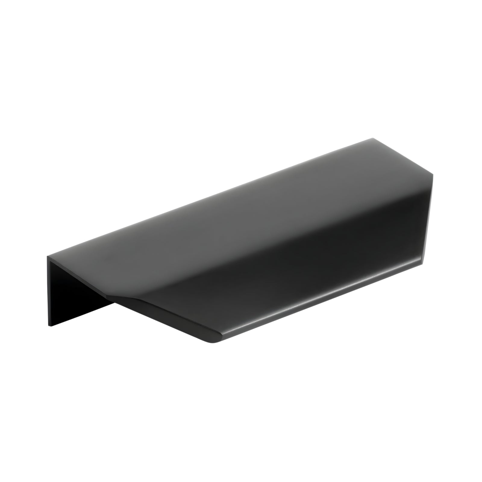 Momo Handles Vann Lip Pull Handle 64mm Matt Black - The Blue Space