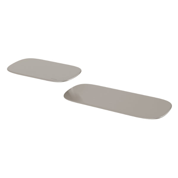 Phoenix Nuage Shower Shelves - Brushed Nickel