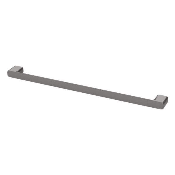 Phoenix Nuage Single Towel Rail 600mm - Brushed Carbon