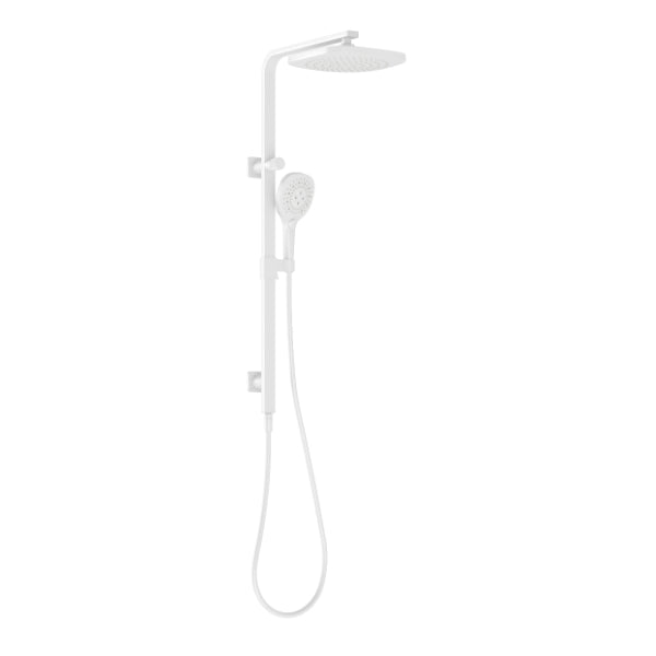 Phoenix Nuage Twin Shower Matte White