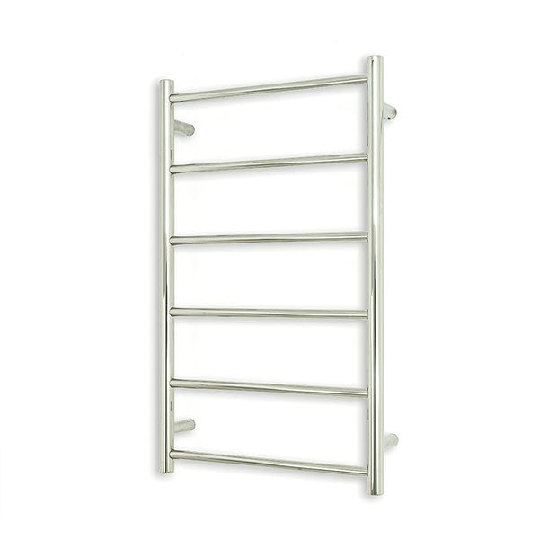 Radiant Round 6 Bar Non Heated Rail Polished Stainless Steel