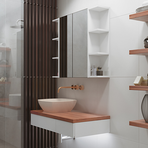 Timberline Boston Shaving Cabinet at The Blue Space