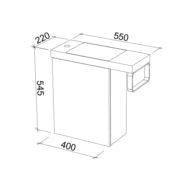 Timberline Oscar Wall Hung Vanity