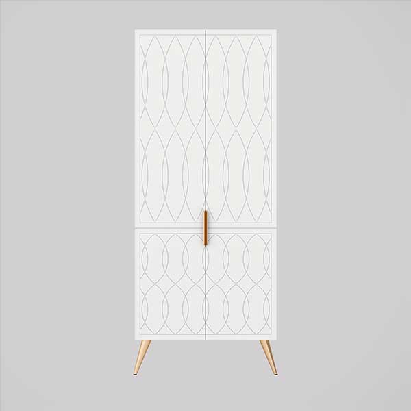 Timberline Sutherland House Deco Storage Cabinet