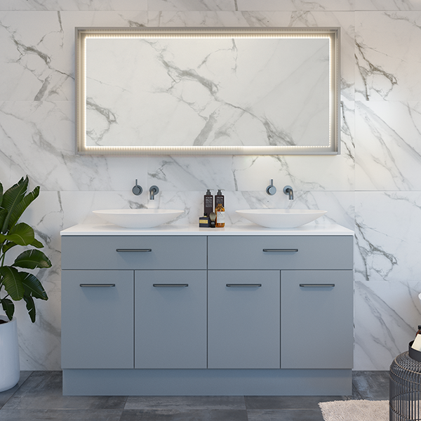 Timberline Taylor Floor Standing Vanity with SilkSurface Top & Basin