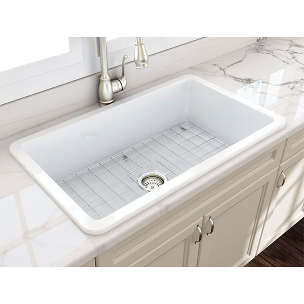Turner Hastings Cuisine 81 x 48 Inset/Undermount Fine Fireclay Sink