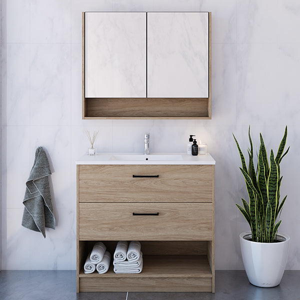 Timberline Kansas Floor Standing Vanity with Regal Acrylic Top