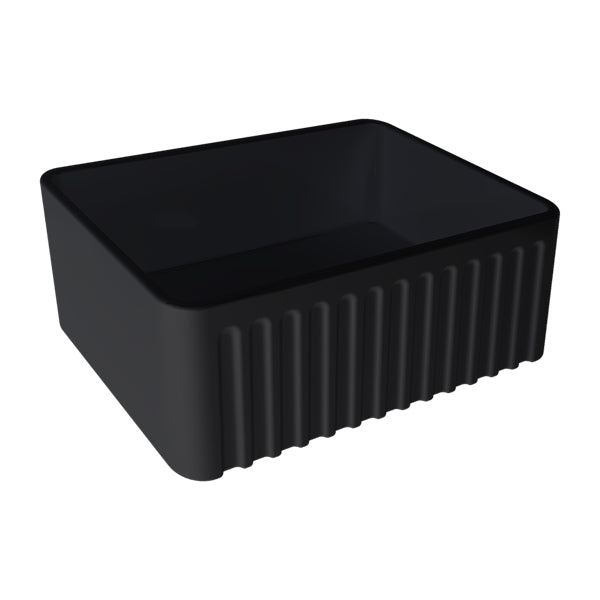 Turner Hastings Novi 61 x 46 Fine Fireclay Butler Sink - Matte Black