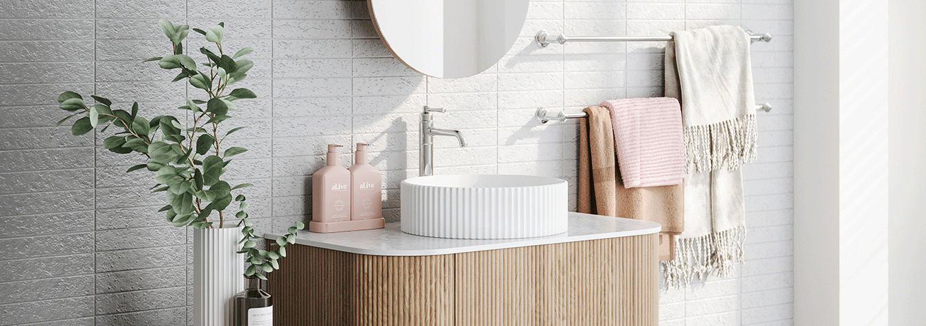 Modern Romantic Bathroom Blog - How To Create a Pastel Bathroom