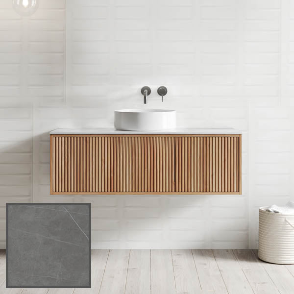 Ingrain Grooved Wall Hung Vanity