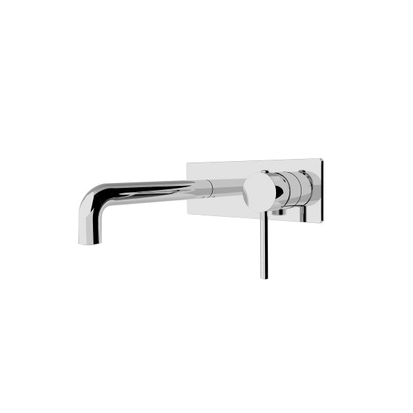 Nero Dolce Wall Basin/Bath Mixer Chrome